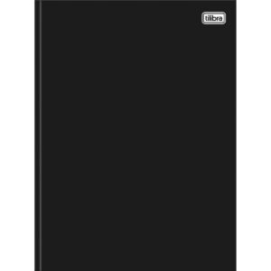 Livro Ata 200 Folhas Sem Margem Preto - Tilibra