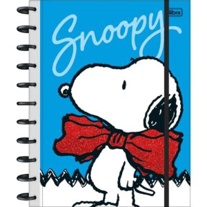 Caderno Tilidisco Universitário 10 Matérias Snoopy 160 Folhas - Tilibra