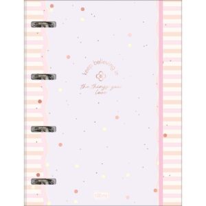 Caderno Argolado Cartonado Universitário com Elástico Soho 48 Folhas - Tilibra