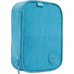 Estojo Box Académie Turquesa com Divisória - Tilibra