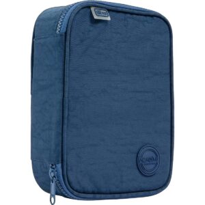 Estojo Box Académie Azul Com Divisória - Tilibra