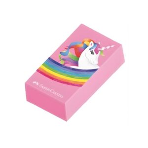 Borracha Fantasia Unicórnio Rosa - Faber Castell