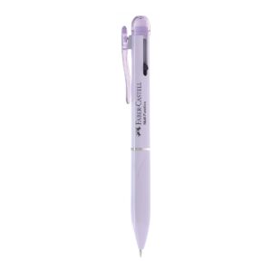 Lapiseira 0.7mm Caneta Retrátil 2 Cores 3 em1 Mix Purple - Faber Castell