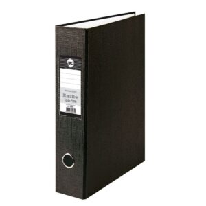 Pasta Registradora A-Z Lombo Largo Ofício Preta - DAC