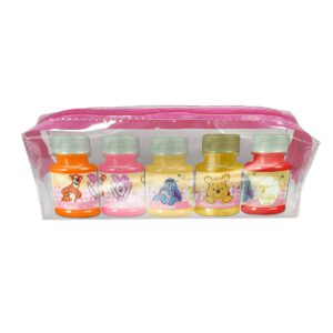 Estojo Com 5 Tintas para Tecido + Pincel Ursinho Pooh - Dac Art