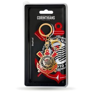 Chaveiro de Metal Escudo Corinthians - BrasFoot