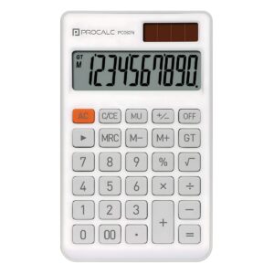 Calculadora de Mesa 10 Dígitos PC082N - Procalc