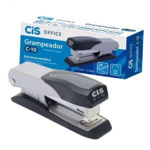 Grampeador C-10 Compact Metallic 25 Folhas - Cis