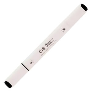 Caneta Marcador Ponta Dupla Criativo Flow Preta - Cis