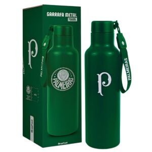 Garrafa de Alumínio Steam 750ml Palmeiras - BrasFoot
