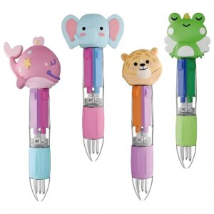 Caneta Retrátil Mini Fun 4 Cores - Cis