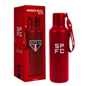 Garrafa de Alumínio Steam 750ml São Paulo - BrasFoot