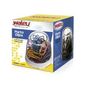 Porta Clips Fumê - Waleu