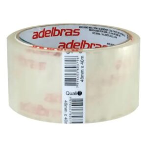 Fita Adesiva 48mmx40m Transparente - Adelbras
