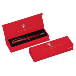 Caneta Executiva São Paulo de Metal com Estojo - BrasFoot