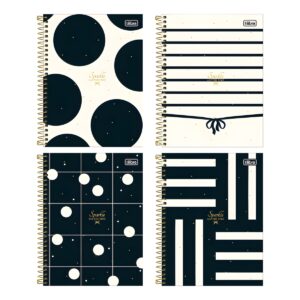 Caderno Colegial 10 Matérias West Village 160 Folhas - Tilibra