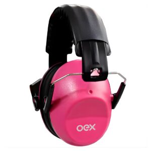 Fone Headset Abafador de Ruído AB-100 Rosa - OEX