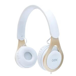 Fone de Ouvido Headset Drop HS-210 Branco - OEX
