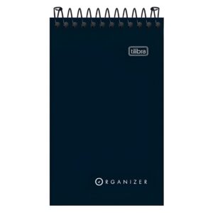 Caderneta Espiral Capa Flexível Organizer 60 Folhas - Tilibra