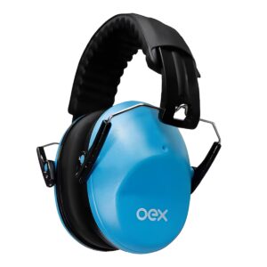 Fone Headset Abafador de Ruído AB-100 Azul - OEX