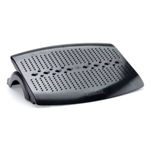 Apoio Descanso para os Pés Ergonômico Preto - Maxcril
